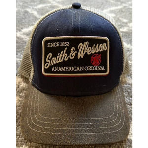 SMITH & WESSON MEN'S RECREATION PATCH MESH-BACK BALL CAP